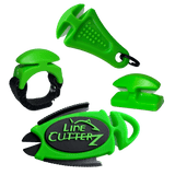 "QUADRUPLE PLAY" Fishing Line Cutter Multi-Pack