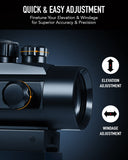 Pinty Nova 1x40mm 4MOA Red GreenDot Sight