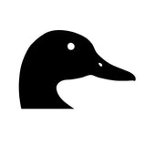 DUCK Head Duck Hunting Decal - DUCK Head Hunting Sticker - 5009