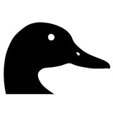 Duck Head Decal – Duck Head Sticker – 5009