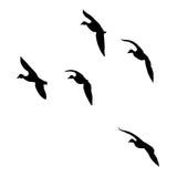 Ducks Coming Around Decal – Ducks Coming Around Sticker – 5044