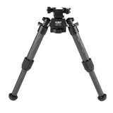 Linkogear HB-C02 Carbon Fiber Bipod QD Picatinny 7–9.8" Cant, Swivel