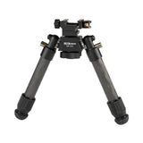 Linkogear HB-C02 Carbon Fiber Bipod QD Picatinny 7–9.8" Cant, Swivel