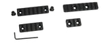 LINKOGEAR MLOK-Style Picatinny Rail 3-7 Slot 6061-T6 Aluminum + Hardware Tool