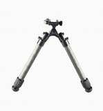 Linkogear HB-C01L Carbon Fiber Tac Bipod – QD Picatinny – Rubber & Spike Feet