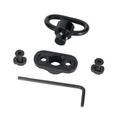 Linkogear QD Strap Mount Quick Detach Swivel w/ Hardware Black