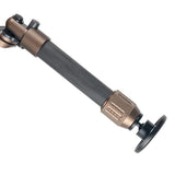 Linkogear HB-C05M Carbon Fiber Bipod Arca Swiss & Picatinny 7–10.1" - Brown