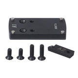 Red Win Pistol Sight Mount Bases - Glk, 1911, Sig, Beretta, Springfield, HK