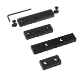 LINKOGEAR MLOK-Style Picatinny Rail 3-7 Slot 6061-T6 Aluminum + Hardware Tool