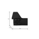 Ronnin F12, 2 MOA Micro Red Dot – RMR Footprint, Shake N’ Wake, IP67