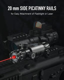 Pinty Vexa 2-in-1 4x32 Prism Scope Combo