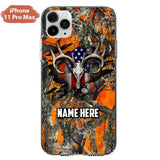 Custom Personalized The Best Premium Skull Deer Hunting Multicolor Phone Case - Gift Idea For Hunting Lover - Case For iPhone And Samsung