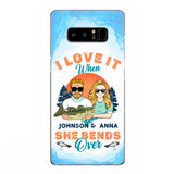 Custom Personalized Fishing Couple Phone Case - Gift Idea For Couple/ Gift To Him/ Her/ Fishing Lover  - Case For iPhone/Samsung