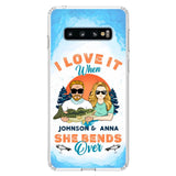 Custom Personalized Fishing Couple Phone Case - Gift Idea For Couple/ Gift To Him/ Her/ Fishing Lover  - Case For iPhone/Samsung
