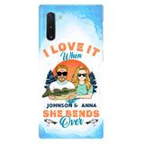 Custom Personalized Fishing Couple Phone Case - Gift Idea For Couple/ Gift To Him/ Her/ Fishing Lover  - Case For iPhone/Samsung