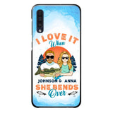 Custom Personalized Fishing Couple Phone Case - Gift Idea For Couple/ Gift To Him/ Her/ Fishing Lover  - Case For iPhone/Samsung