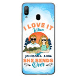 Custom Personalized Fishing Couple Phone Case - Gift Idea For Couple/ Gift To Him/ Her/ Fishing Lover  - Case For iPhone/Samsung