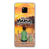 Custom Personalized Fishing Mom Phone Case - Mother's Day Gift Idea For Fishing Lovers - Reel Cool Mama - Case for Xiaomi/Huawei/Oppo