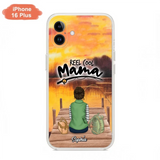 Custom Personalized Fishing Mom Phone Case - Mother's Day Gift Idea For Fishing Lovers - Reel Cool Mama - Case for iPhone/Samsung