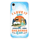 Custom Personalized Fishing Couple Phone Case - Gift Idea For Couple/ Gift To Him/ Her/ Fishing Lover  - Case For iPhone/Samsung