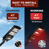 Solar Red Light for Hunting Hogs Deers