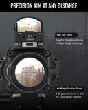 Pinty Vexa 2-in-1 4x32 Prism Scope Combo