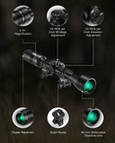 Pinty Nova 2-7x32 SFP Rifle Scope