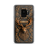 Custom Personalized Deer Hunting 3D Printed Effect Phone Case - Gift Idea For Hunting Lover - Case For iPhone/ Samsung