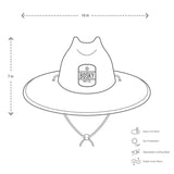 Shark Bite Straw Hat