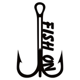 FISH ON Fishing Decal – FISH ON Fishing Sticker – 7090