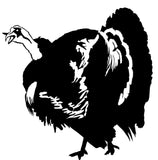 Turkey Tom Hunting Decal - Tom Turkey Hunting Sticker - 7010