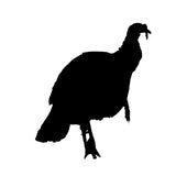 Tom Turkey w/Beard Hunting Decal - Turkey Tom w/Beard Hunting Sticker - 7011