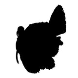 Strutting Turkey Hunting Decal - Strutting Turkey Waterfowl Hunting Sticker - 7012