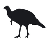 Tom Turkey Window Decal  - Turkey Hunting Window Sticker - 7020