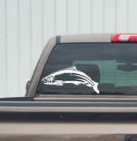 Steelhead Salmon Fishing Decal – Salmon Steelhead Fishing Sticker 7052