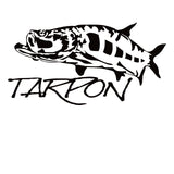 Tarpon Fishing Window Decal - Tarpon Fishing Window Sticker - 7053