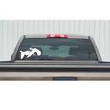 Two Ducks in Flight Hunt Decal -Two Ducks in Flight Hunt Sticker - 7078