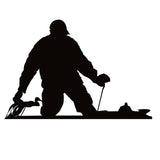Duck Hunter Putting Out the Decoys Hunting Decal –  Putting Out the Decoys Waterfowl Hunting Sticker - 7097