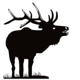 Elk Hunting Decal – Bull Elk Calling Sticker for Cars & More – 7103