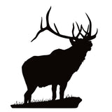 Standing Bull Elk Decal – Wildlife Elk Sticker for Cars & More – 7106