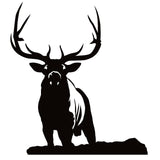 Bull Elk Standing Hunting Decal – Outdoor Elk Hunting Sticker - 7107