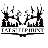 EAT SLEEP HUNT Hunting Decal – EAT SLEEP HUNT Fishing Hunt Sticker – 7123