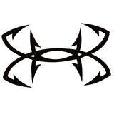 Fishhooks Window Decal - Fishhooks Window Sticker - 7315