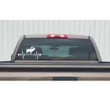 Elk Love Decal – Bull Elk Lifeline Vinyl Hunting Sticker – 7429