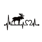 Moose Hunting Lifeline Decal - Moose Lifeline Sticker 7433