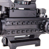 Pinty Nova 3-in-1 4-12x50 SFP Rifle Scope Combo, Green Laser