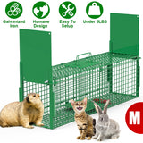 40in Live Animal Trap Cage - Humane Catch & Release
