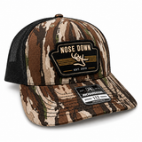 Vintage Black Woven Trucker