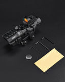 Pinty Vexa 2-in-1 4x32 Prism Scope Combo