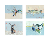 Southern Raised Mallard Fish Deer Turkey Fine Art Print